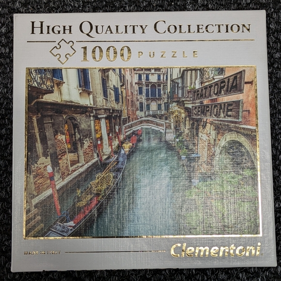 Bundle of Puzzles 1000 Pieces Ravensburger Clementoni Buffalo Venice Life Canal - Picture 3 of 5